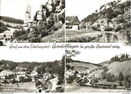 70107190 Gundelfingen Muensingen Gasthof Wittstag Dorfpartie Schloss o Gundelfin