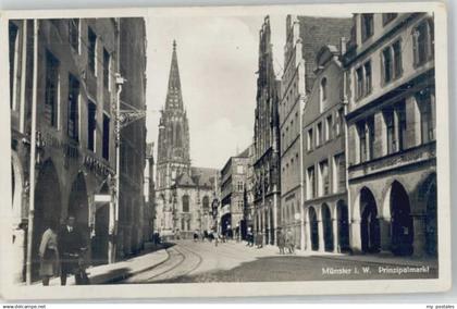 70128078 Muenster Westfalen Muenster Westfalen Prinzipalmarkt *