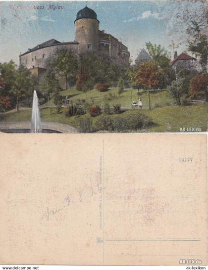 Ansichtskarte Mylau Kaiserschloss Mylau 1922