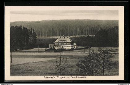 AK Neudorf i. Erzgeb., Blick zum Bethlehemstift