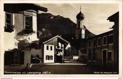 CPA AK Oberammergau - Oberammergau mit Labergebirge GERMANY (965918)