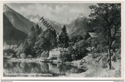 Oberstdorf - Christlessee - Foto-AK - Verlag Foto Edelweiss Oberstdorf