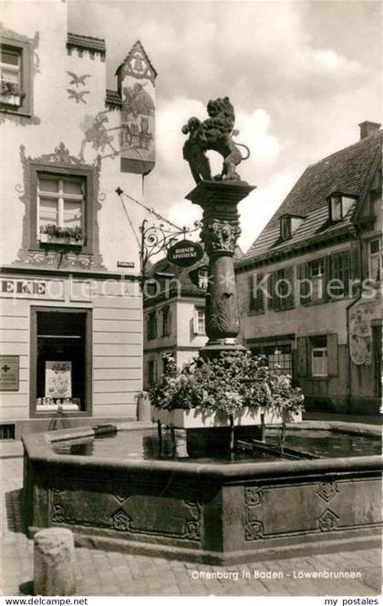 43331560 Offenburg Loewenbrunnen Offenburg