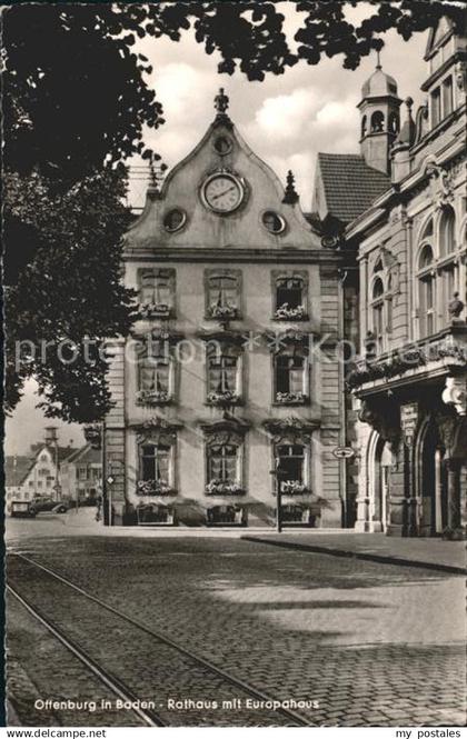 72062860 Offenburg Rathaus mit Europahaus Offenburg