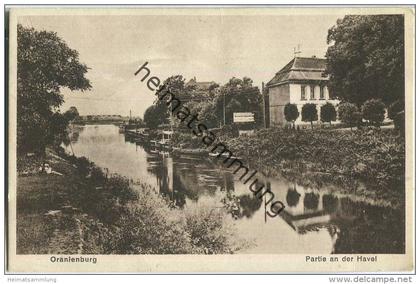 Oranienburg - Havel - Verlag W. Meyerheim Berlin