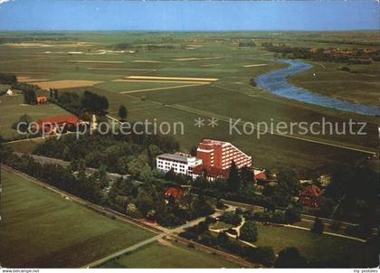 72063143 Petershagen Weser Fliegeraufnahme Bad-Hopfenberg Petershagen