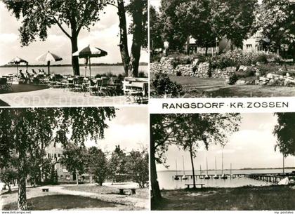 43369121 Rangsdorf Gaststaette am Rangsdorfer See Uferpartie Bootssteg Rangsdorf