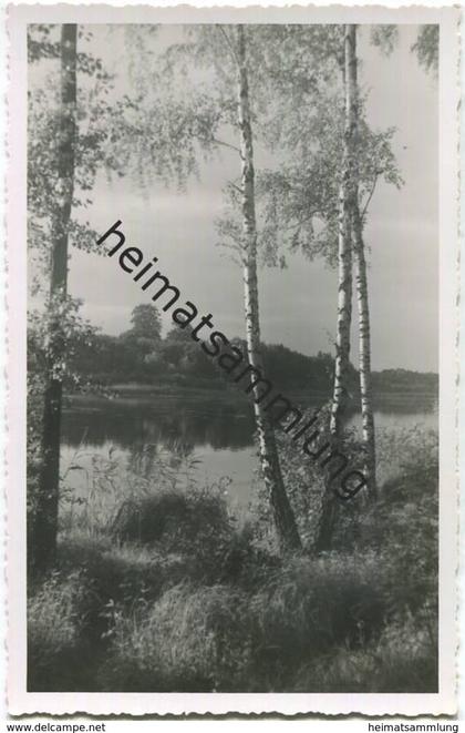 Krumme Lanke bei Rangsdorf - Foto-AK 40er Jahre