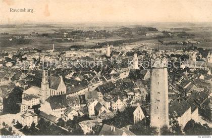 43141553 Ravensburg Wuerttemberg Panorama Ravensburg