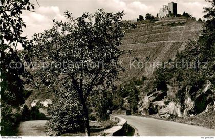 73810839 Alf Bullay Mosel Hoellental mit Burg Arras Alf Bullay Mosel