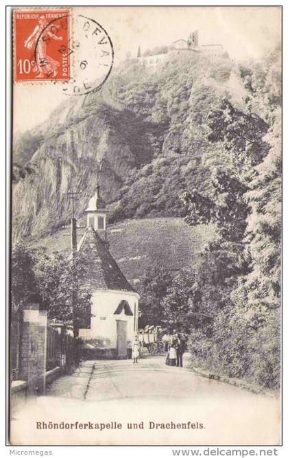 Rhöndorferkapelle und Drachenfels