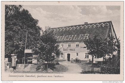 AK Rosenthal Bielatal Gasthaus Forsthaus bei Schweizermühle Hellendorf Gottleuba Pirna Königstein Sächsische Schweiz