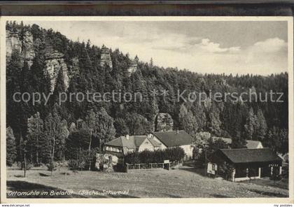 Rosenthal-Bielatal Ottomuehle Felsen