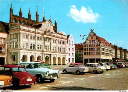 72961037 Rostock Mecklenburg-Vorpommern Rathaus Haus Sonne Rostock