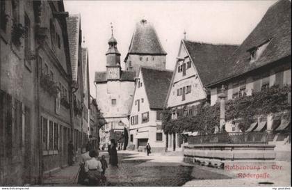 70886803 Rothenburg Tauber Rothenburg Tauber Roedergasse * Rothenburg