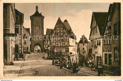 72982113 Rothenburg Tauber Stadttor Rothenburg Tauber