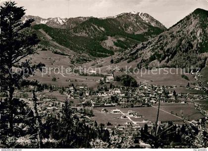 72885774 Ruhpolding Panorama mit Hochfelln Chiemgauer Alpen