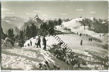 Am Rauschberg - Foto-Ansichtskarte - Verlag Foto Kaesberg Ruhpolding