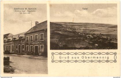 Gruss aus Obermennig - Gasthaus M Schmitt - Konz