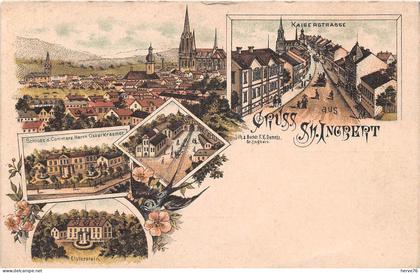 ALLEMAGNE - Gruss aus St INGBERT - multivues - litho