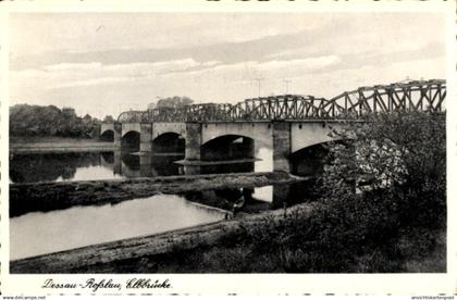 CPA Dessau in Saxe Anhalt, Elbbrücke