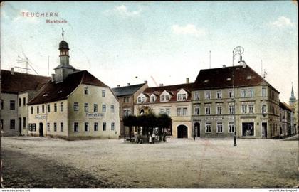 CPA Teuchern Saxe Anhalt, Marktplatz, Ratskeller