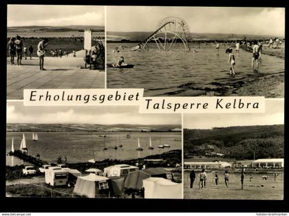 Talsperre Kelbra, Erholungsgebiet, Campingplatz, Wasserrutsche