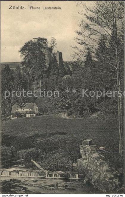 Zoeblitz Sachsen Ruine Lauterstein