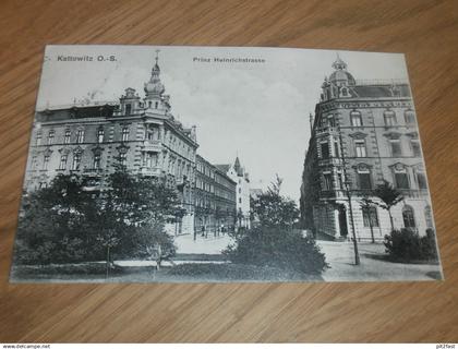 AK -  Kattowitz O.S. / Katowice  , 1908 , Schlesien , Ansichtskarte , Postkarte