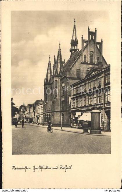 42586154 Neumuenster Schleswig-Holstein Rathaus Neumuenster