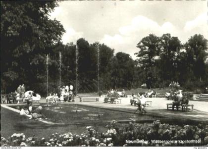 70080851 Neumuenster Schleswig-Holstein Neumuenster Wasserspiele x 1968