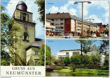 70130062 Neumuenster Schleswig-Holstein Neumuenster Kuhberg Vicelin-Kirche *