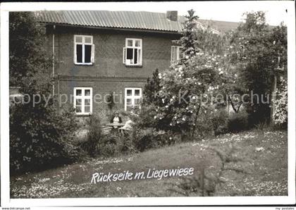 Schoenwalde Bungsberg Rueckseite Liegewiese