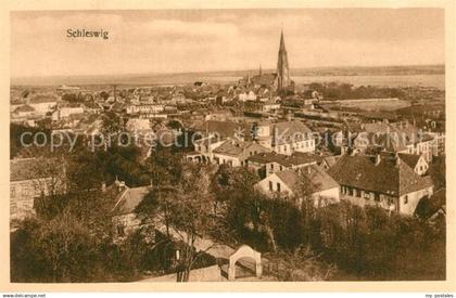 43256960 Schleswig Holstein Panorama Kirche Schleswig Holstein