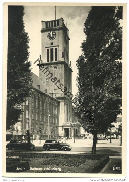 Berlin-Schöneberg - Rathaus - Foto-AK Großformat - Photo-Verlag R. Lissner Berlin