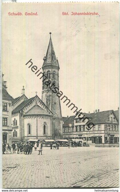 Schwäbisch Gmünd - Skt. Johanniskirche - Verlag Carl Nagel Gmünd