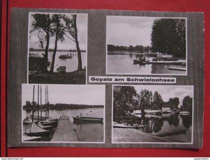 Schwielochsee (Amt Lieberose/Oberspreewald) - Mehrbildkarte "Goyatz am Schwielochsee"