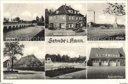 Sehnde Gasthaus zum Bahnhof Kaliwerk Feuerwehrhaus