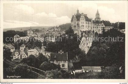 42561575 Sigmaringen Stadtbild mit Schloss Sigmaringen