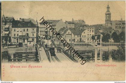 Berlin-Spandau - Charlottenbrücke - Strassenbahn