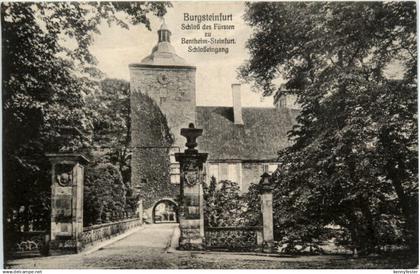 Burgsteinfurt, Schloss des Fürsten zu Bentheim-Steinfurt Schlosseingang