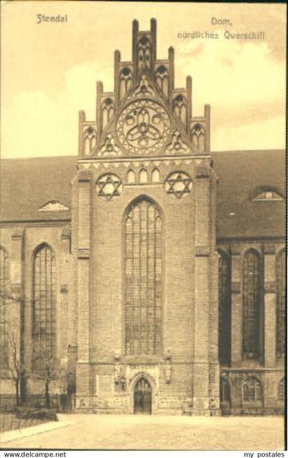 70106309 Stendal Stendal Dom ungelaufen ca. 1910 Stendal