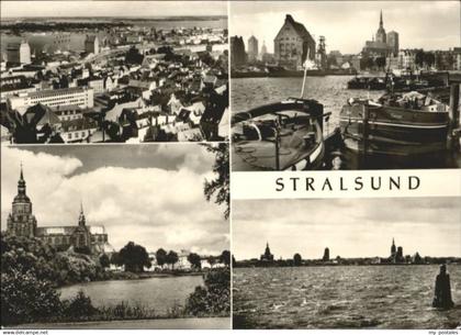 70893547 Stralsund Mecklenburg Vorpommern Stralsund Marienkirche Hafen x