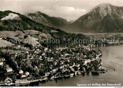 73298349 Tegernsee Wallberg Bodenschneid Fliegeraufnahme Tegernsee