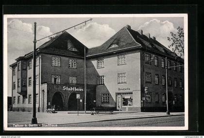 AK Teltow, Stadthaus mit Drogerie