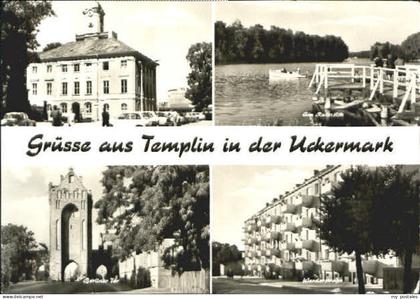 70088353 Templin Templin Teich Tor x 1975 Templin