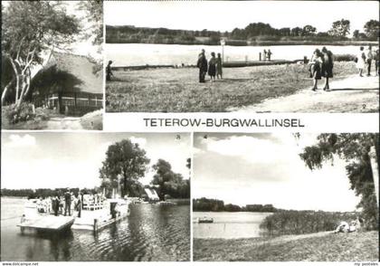 70091558 Teterow Mecklenburg Vorpommern Burgwallinsel  o Teterow