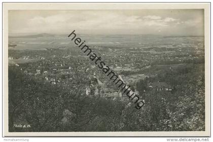 Thale - Foto-AK 30er Jahre - Verlag Photohaus Hermann Leiste Thale