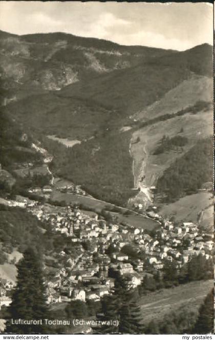 70082321 Todtnau Todtnau Schwarzwald  x 1954 Todtnau