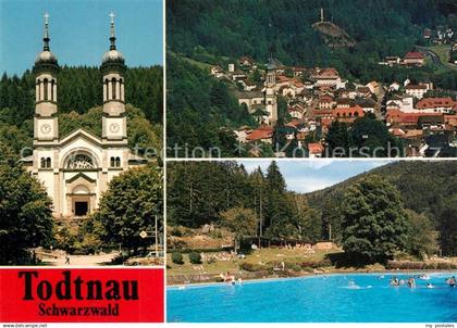 73192707 Todtnau Schwimmbad Kirche Todtnau